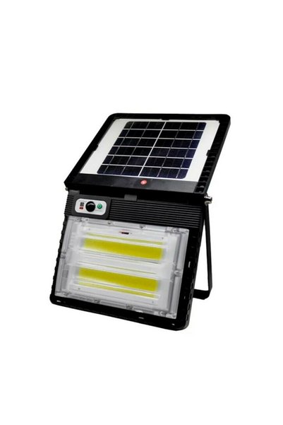 OEM Ηλιακός Προβολέας LED με Τηλεχειριστήριο Μαύρος W784-2