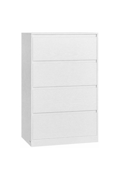 VASAGLE Comodă cu 4 sertare, Design modern minimalist, PAL și MDF, 60x40x97 c...