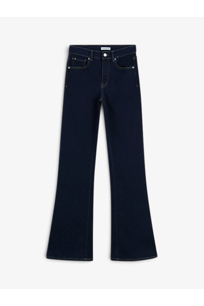 Tommy Hilfiger LUNA MID RISE FLARE ESSENTIAL WW0WW52185-TH1AP