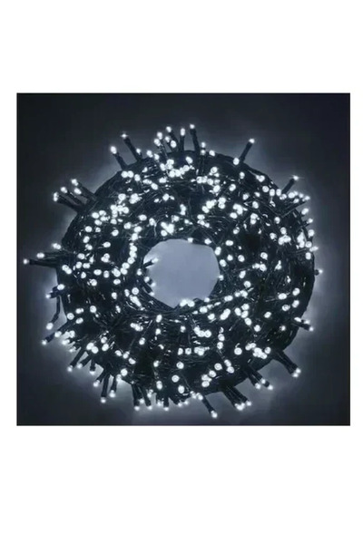 OEM Χριστουγεννιάτικα Λαμπάκια 300LED 3m+15m με Ψυχρό Λευκό Φωτισμό Aigostar
