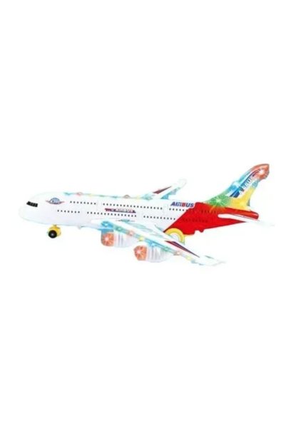 OEM Αεροπλάνο A380 Airbus με φως, ήχο, κίνηση 3+ W258-1 σε κόκκινο χρώμα