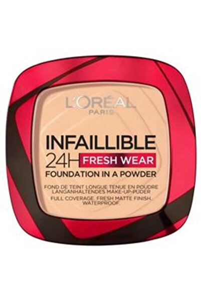 L'Oreal Paris Συμπαγής Πούδρα - Ασφαλής 24ωρη Φρέσκια Εφαρμογή Μέικαπ σε Μορφ...