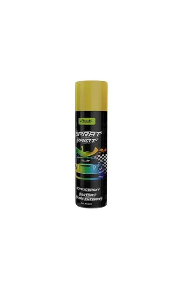 OEM Ακρυλικό σπρέι βαφής 450ml SY-QJYP0225 σε κίτρινο χρώμα