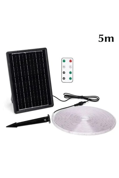 OEM LED αδιάβροχη ηλιακή ταινία IP65 5m 500LM 50W ψυχρό λευκό 6500K με τηλεχε...
