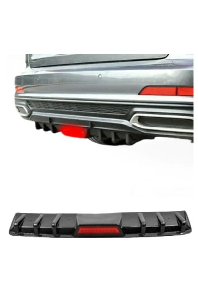 OEM πίσω προφυλακτήρα Universal Carbon με τρίτο ΣΤΟΠ Diffuser