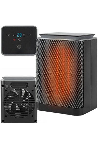 zola Aeroterma electrica verticala, 1500W, afisaj LED, 10-49°C, temporizator ...