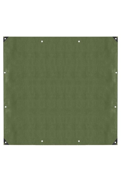 MyOfficeShop Prelată laminată din polietilenă impermeabilă, 120g/m2, 2x4m, verde