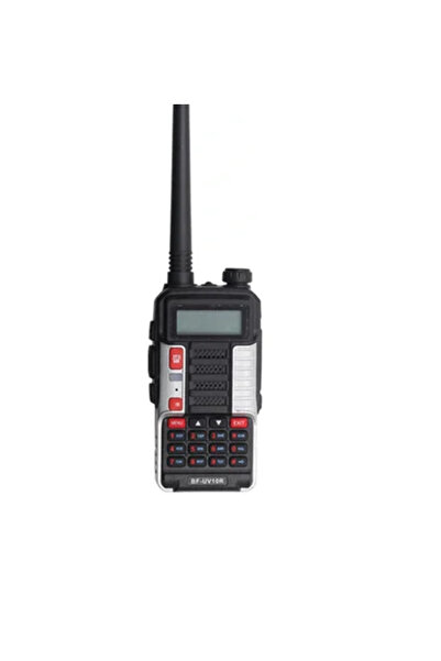 BAOFENG Ασύρματος φορητός πομποδέκτης VHF - UHF 10W BF-UV10R μαύρο/λευκό