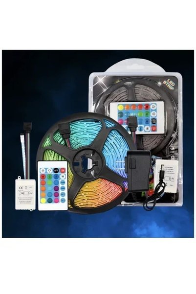 OEM Διακοσμητική Ταινία LED 2835-54RGB 5m με Τηλεχειριστήριο