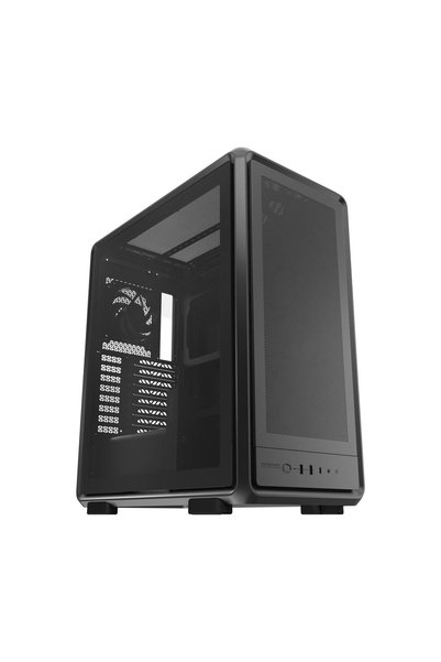 Cooler Master CM MasterFrame 500 Mesh Siyah TG ARGB 2x200mm Fanlı, Back-Connect Alimunyum ATX Kasa