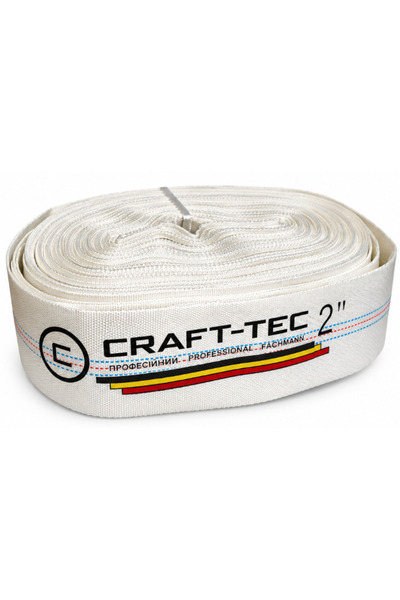 OEM Furtun de incendiu 2 țoli 30 metri 8 bari alb fără racorduri Aqua Craft M...