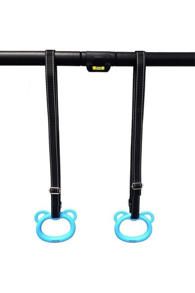 Generic 2 Pcs Fitness Swing Rings with Pull Up Straps and Non-Slip Straps Up ...