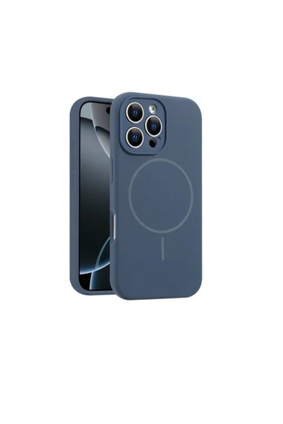 Apple Θήκη σιλικόνης MagSafe για iphone 14 Pro σε μπλε χρώμα