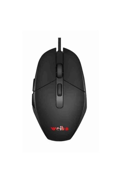 OEM Ασύρματο Gaming ποντίκι με RGB φωτισμό Weibo WB-904 σε μαύρο χρώμα