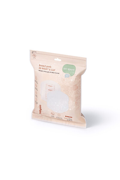 Babyono Tampoane san superabsorbante 3D zi si noapte BO1703, diametru 13 cm, ...