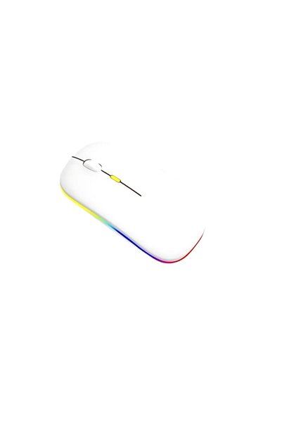 OEM Ασύρματο ποντίκι υπολογιστή USB AOAS W07 σε λευκό χρώμα