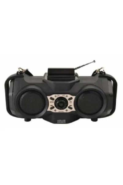 OEM Ασύρματο ραδιόφωνο Bluetooth FM με ηλιακό πάνελ - μαύρο FP-90-S