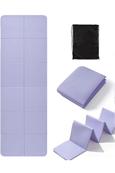 Generic Yoga Mat Non Slip, 6mm Folding Yoga Mat with Carrying Bag, Lightweigh...