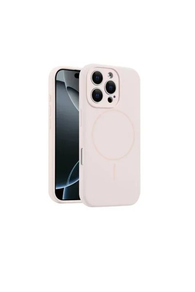 Apple Θήκη σιλικόνης MagSafe για iphone 16 Pro Max σε ροζ χρώμα