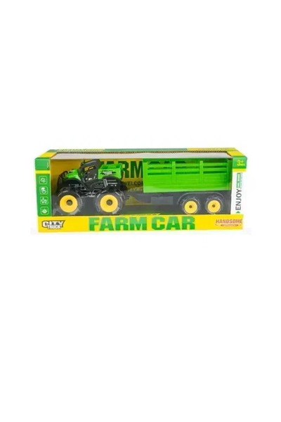 OEM Παιδικό όχημα τρακτέρ - Farm Car για ηλικίες 3+ 9888-1C σε πράσινο χρώμα