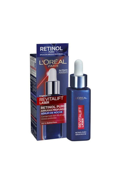 L'Oreal Paris Anti-Wrinkle Night Serum - Revitalift Laser Retinol Puro Serum ...