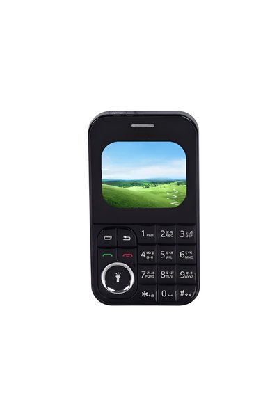 Andowl Mini κινητό τηλέφωνο 790mAh Dual SIM 2G P16 σε μαύρο χρώμα