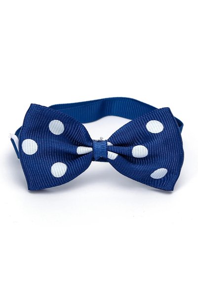 OEM Παπιγιόν Polka Dot για σκύλους και γάτες μπλέ
