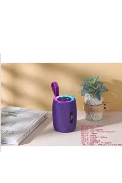 OEM Φορητό ηχείο Bluetooth TG-434 σε μωβ χρώμα