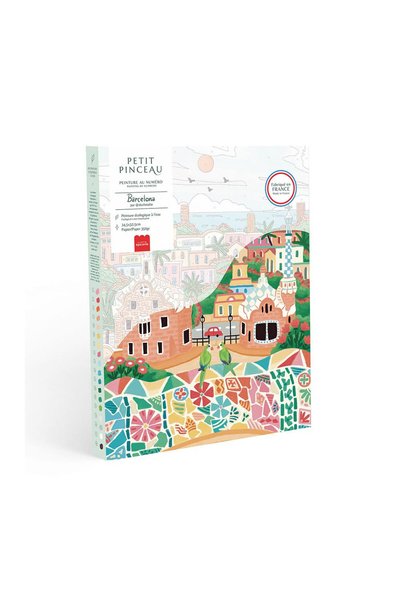 LA PETITE EPICERIE Σετ Ζωγραφικής ''Petit Pinceau'' Βαρκελώνη