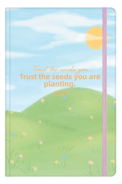 Matt Notebook 2027 Year Daily Agenda 16X24 cm - 12 Months