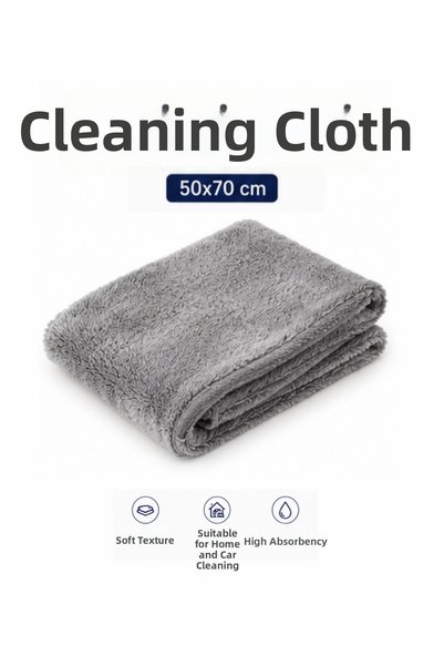 VAN VLECK Microfiber Cleaning Cloth 50X70 cm – Multi-Purpose Cleaning Cloth f...