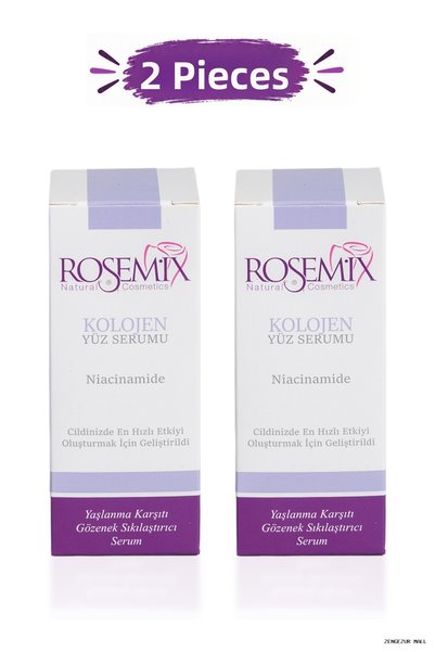 ROSEMIX مزيج ZNGZRMLL - سيروم الكولاجين 30 مل - مجموعة من قطعتين (154042)