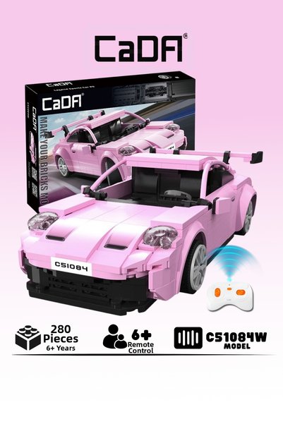 cada Pink Legend Race Car 280-Piece Blocks 2.4Ghz Remote Control - Bluetooth ...