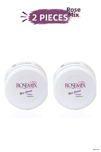 ROSEMIX SVL-SHOP - فازلين برائحة الورد 100 مل - مجموعة من قطعتين (201029)