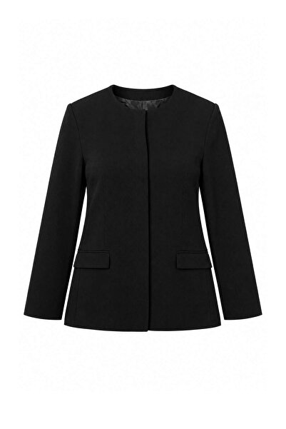 Trendyol Collection Black Blazer Jacket Twoaw27Bc00079