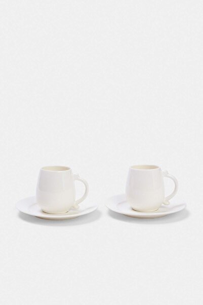 TRENDYOLMİLLA HOME 2-Piece Basic Coffee Cup Set Porcelain Tphaw27Kfc00020