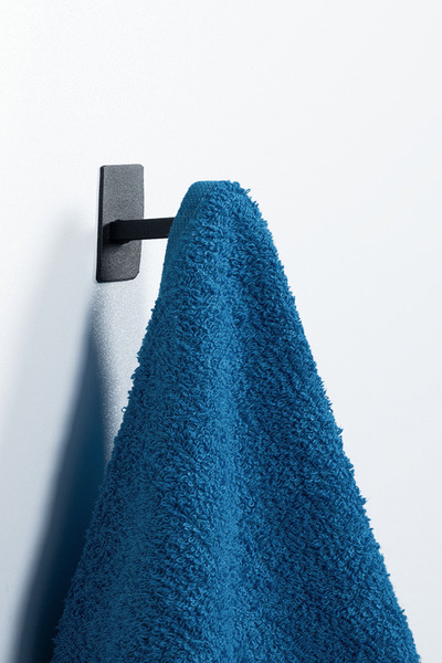MODALİN Banyo El Havlusu Seti 4 Lü Turkuvaz-Beyaz Elvin – Yumuşak Doku (70X140X2 /50X90CMX2)