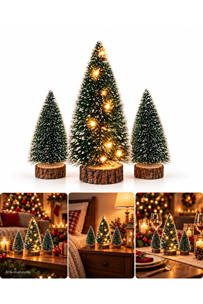 Yenigeldi 3-Piece (1 Self-Standing Three-Tiered Daylight 15 Cm, 2 Lightless 1...