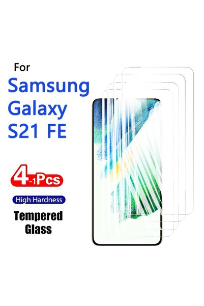 Choice3 Galaxy S21 FE 5G 1pcs HD 1-4pcs Screen Protector For Galaxy S21 FE Sa...