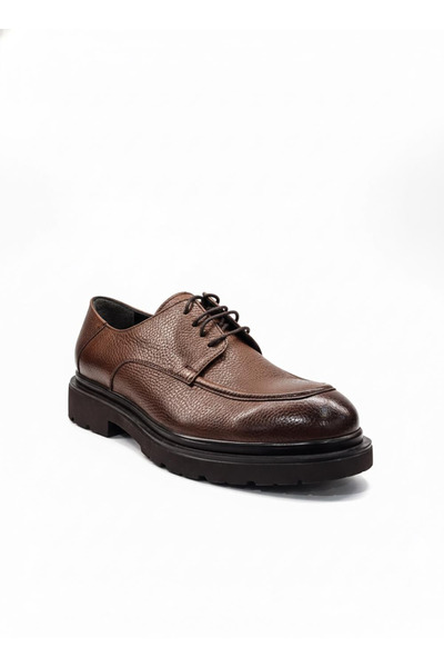 Ustalar Ayakkabı Çanta Taba Men's Genuine Leather Shoes 034.2520