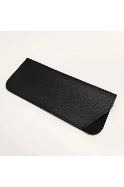 Choice4 Black 1pcPU Leather Sunglasses Pouch Soft Glasses Case Portable Anti-...