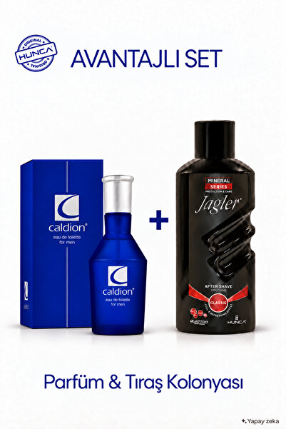 Hunca CALDİON Classic Erkek Parfüm EDT 50 ml JAGLER TRAŞ KOLONYASI