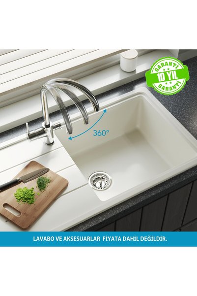 AQUA BAGNO Adell Ronda Kitchen Faucet - with Purification Outlet - Chrome 3/8