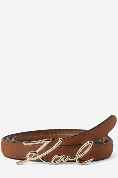 Karl Lagerfeld Curea cu cataramă K/SIGNATURE SM (241W3105774) Maro Sudan Feme...