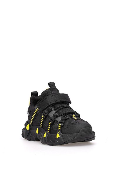 pepino Fk25-2000 Black-Yellow Children's Sports Shoes