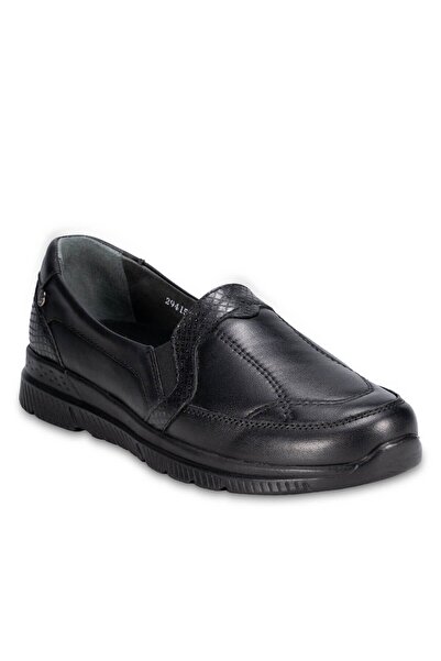 Forelli 29415-g Dılmen Women's Black Leather Shoes