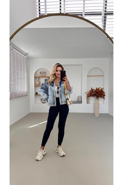 Sezgi Tekin Comfortlux Cepli Modal Lacivert Jogger Pantolon
