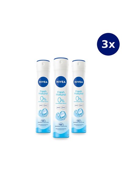 NIVEA Deodorant antibacterian Nivea Fresh Natural X3