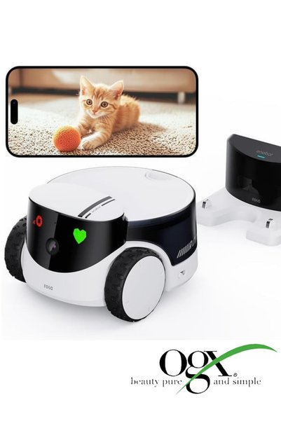 Enabot ROLA PetPal 2.5K AI Kameralı Evcil Hayvan Robotu