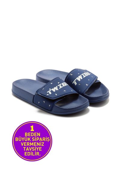 Twigy Jupela Children's Slippers Navy Blue 30/35